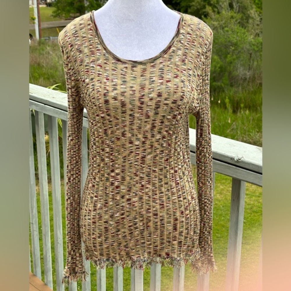 Vintage Y2K Clingy Stretchy Ling Sleeveless Top from j.h. collectibles  Large